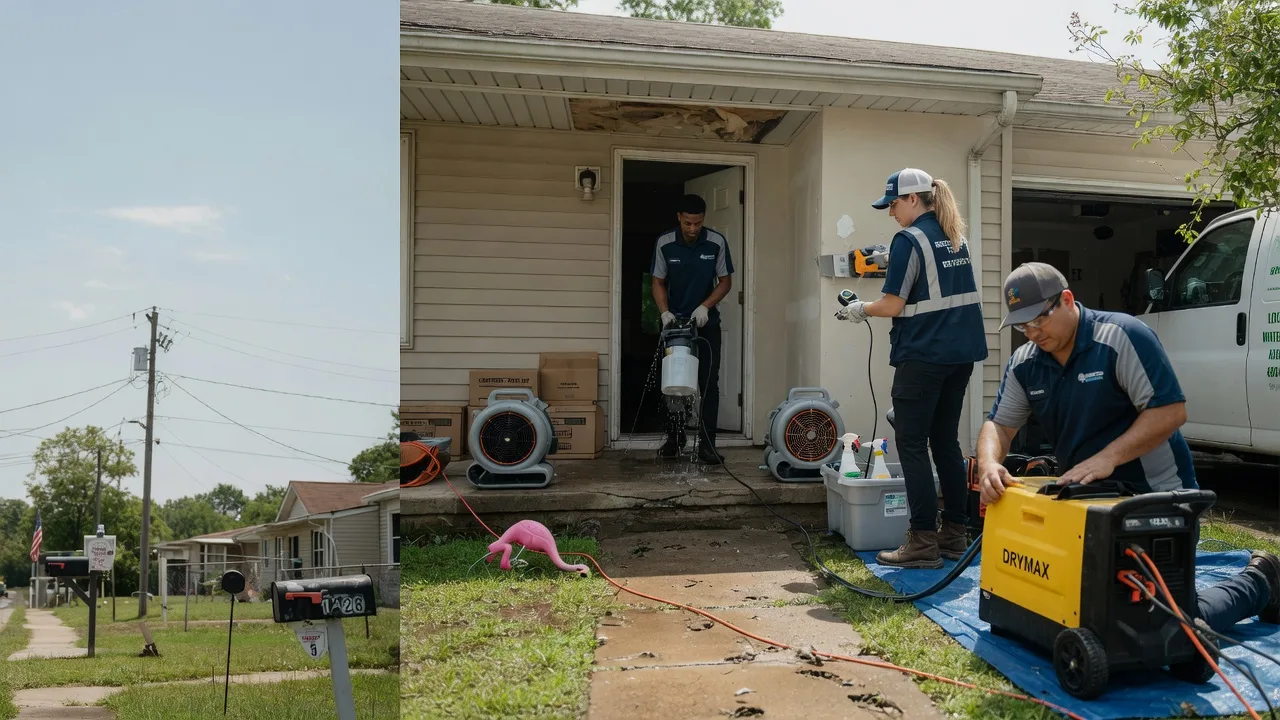 Storm Damage Water Removal in Putnam, OK near me